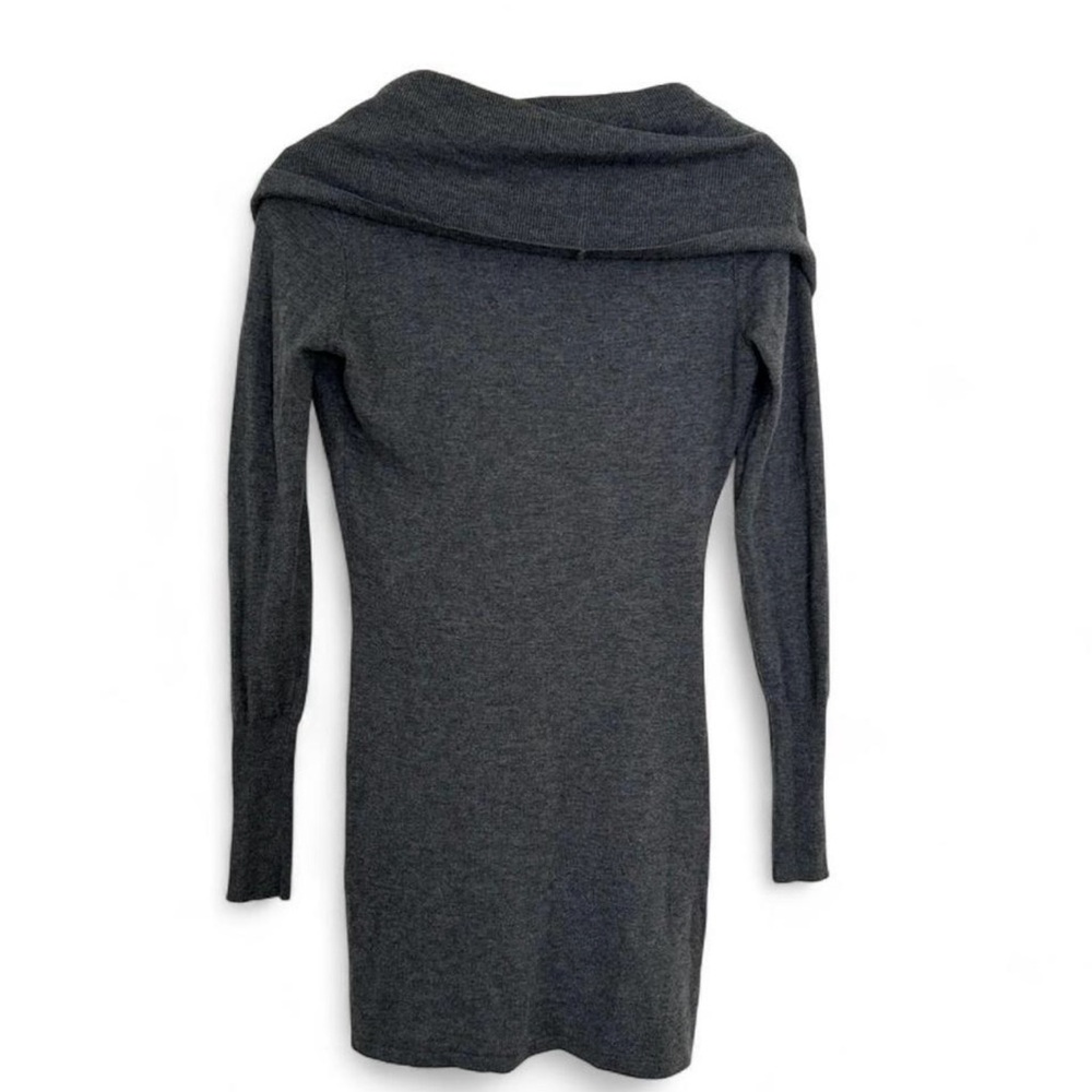 Caché Gray Cowl Neck Sweater - Picture 2 of 6
